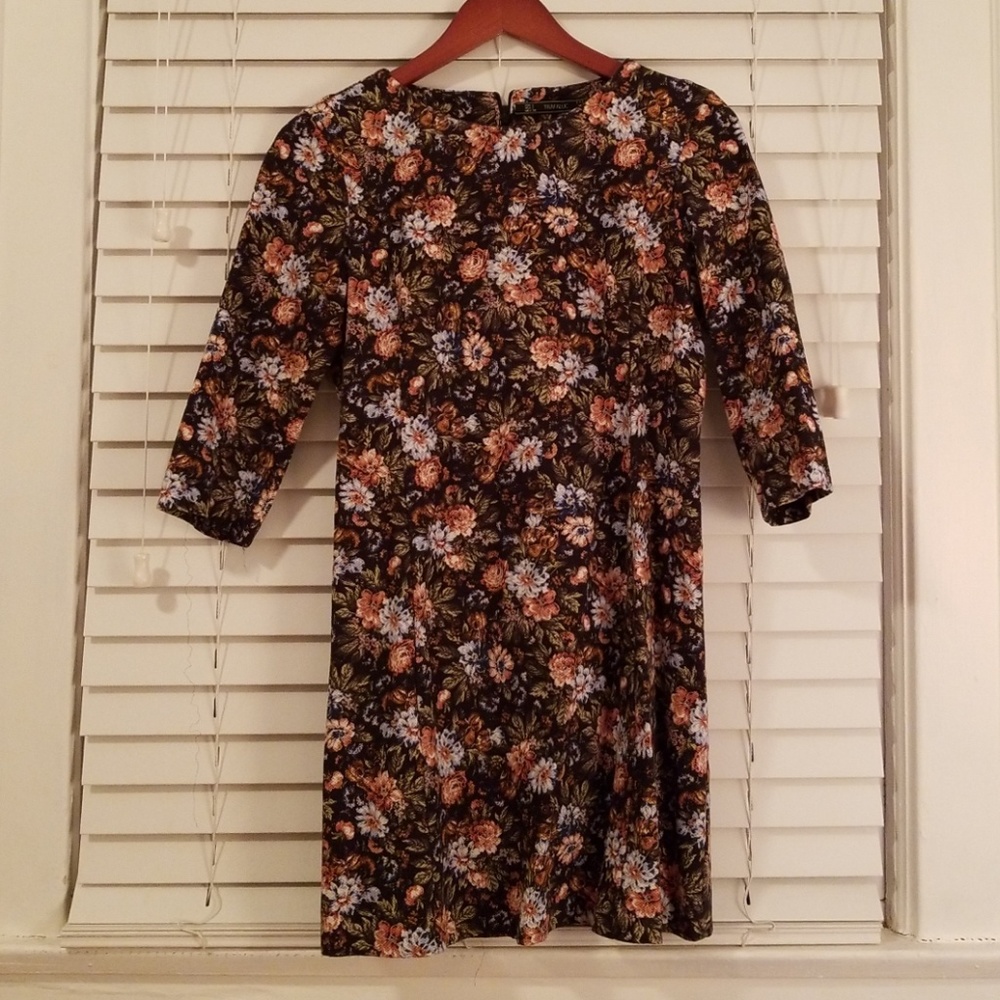 Fall Pattern Zara Minidress